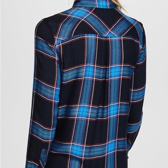 RAILS HUNTER PLAID BUTTOM UP SHIRT SIZE M - Picture 2 of 8